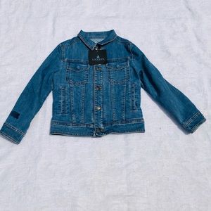 LANVIN Girls Jean Jacket Age 6**$649